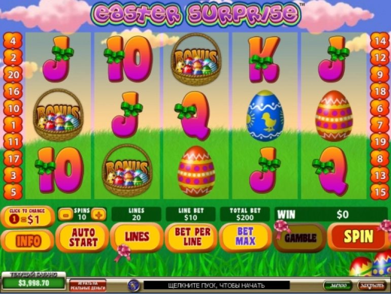 The slot machine Easter Surprise